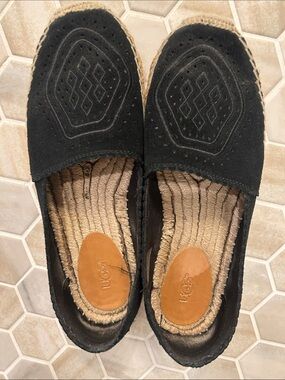Ugg Suede Espadrilles Size 7.5 Used Worn In